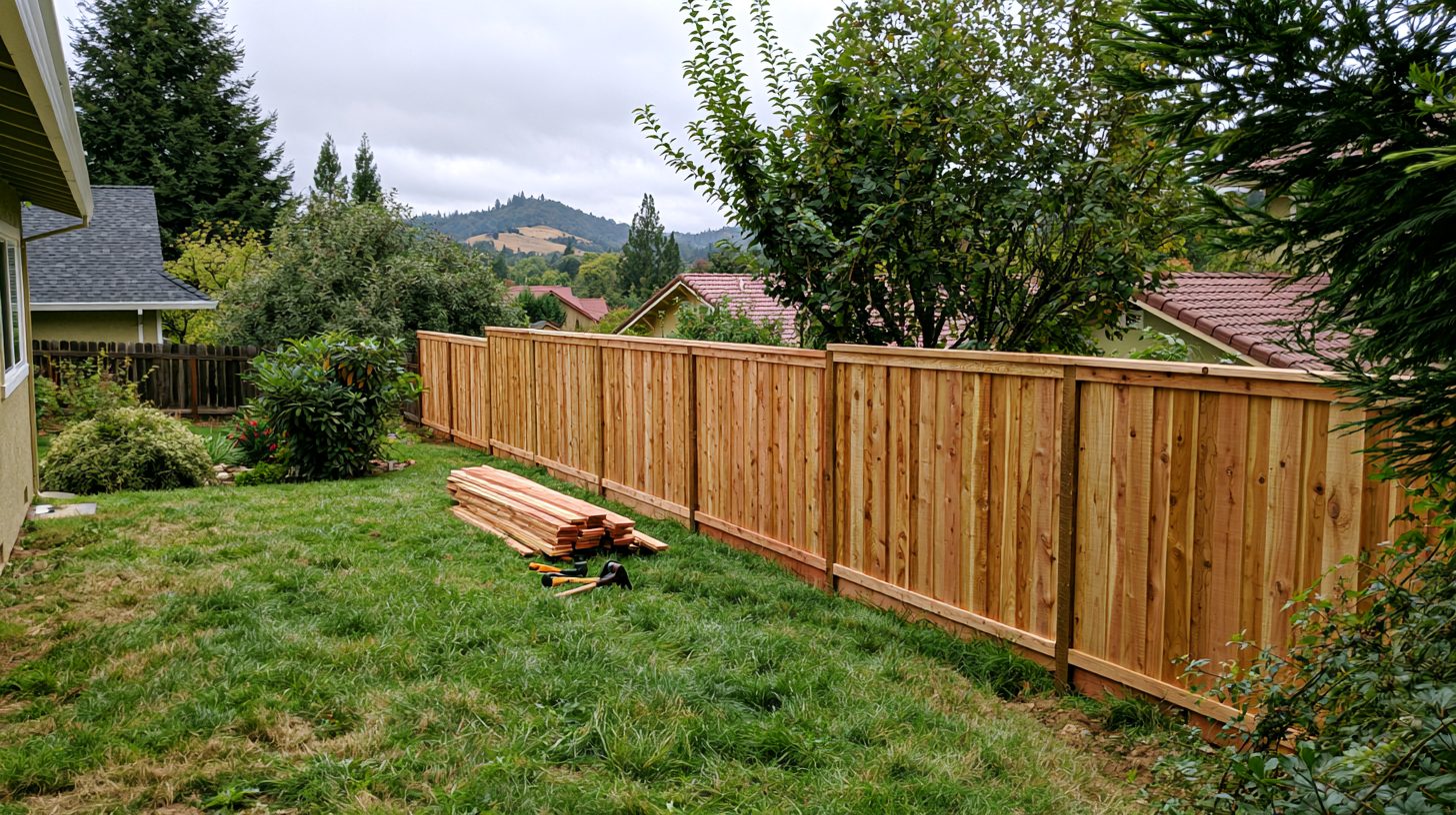 Fence installation service in Marin County