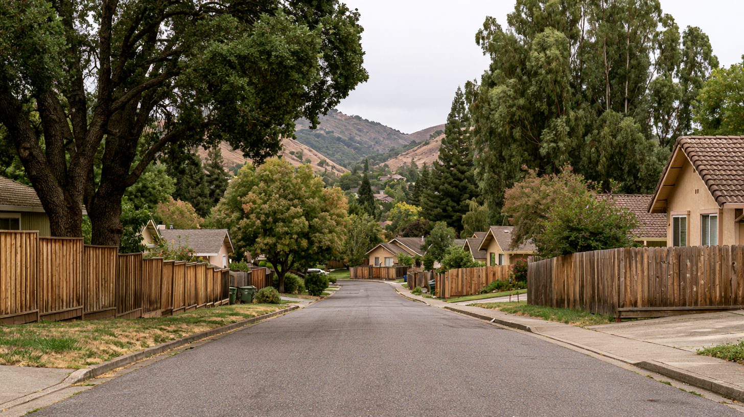 Fence and deck repair service area map for Mill Valley, CA in Marin County